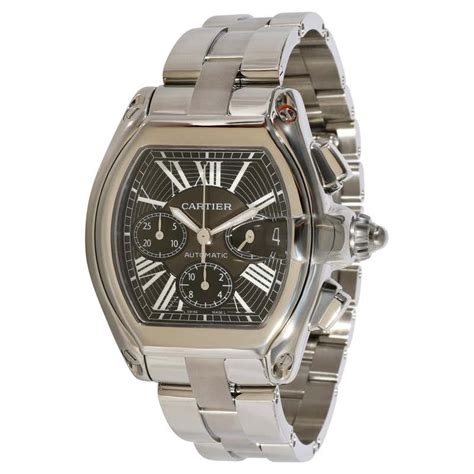 cartier roadster 400548cd2510|cartier stainless steel roadster.